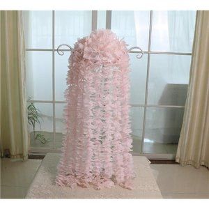 32.8Ft Artificial Silk Wisteria VineHanging Flowers Garland Home Outdoor Wedding